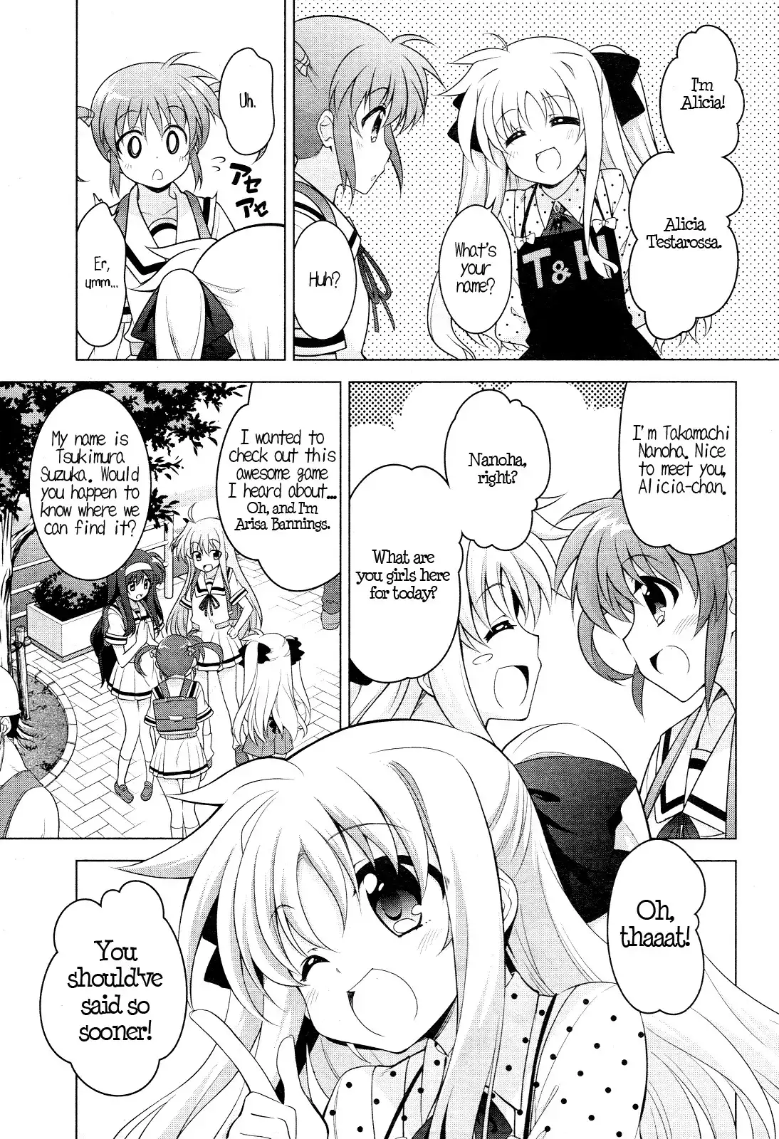 Mahou Shoujo Lyrical Nanoha INNOCENT Chapter 1 8